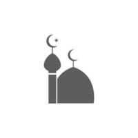 mosque vector icon illustration