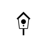 birdhouse vector icon illustration