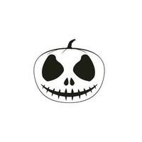 halloween pumpkin vector icon illustration