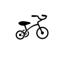 triciclo vector icono ilustración