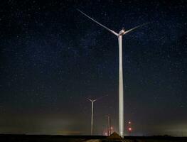 Long exposure at night photo