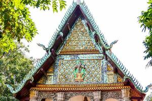 Asian temple roof photo