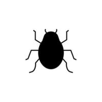 bug vector icon illustration