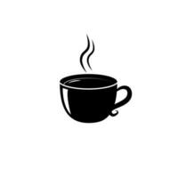 Coffee cup vector icon illustration