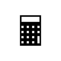 Calculator vector icon illustration