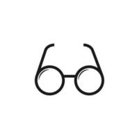 glasses vector icon illustration
