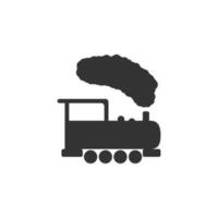 children's train vector icon illustration