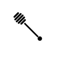 stick for honey vector icon illustration