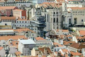 Buildings in the city photo