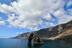 Scenic view of the shore photo