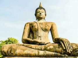 Ancient temple in Thailand photo