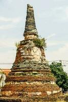 Ancient temple in Thailand photo