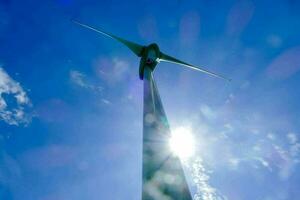 Close up of a windmill photo