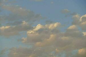 nubes en el cielo foto