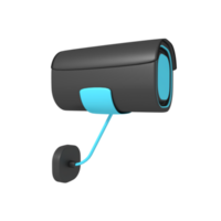 3d icoon van cctv veiligheid png