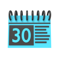 3d icon of Calendar planning png