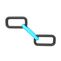 3d icon of hyperlink png