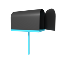 3d icon of mailbox png