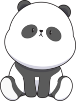 dessin animé mignonne géant Panda, animal png