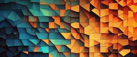 Background image, abstract art, gradient, light, color, digital illustration, generated by AI photo