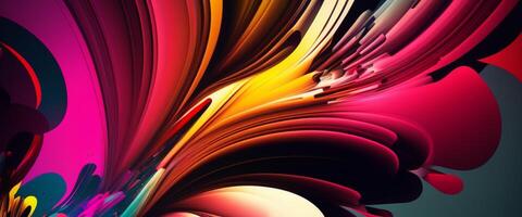 Abstract shape background, geometric colorful backdrop. photo