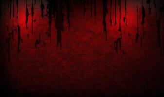 Creepy red wall background. halloween background photo concept.