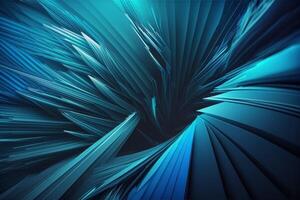 Beautiful abstract blue background with curves, photo