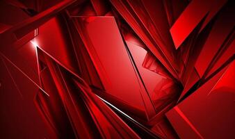 wavy red abstract background. photo