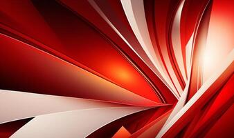 wavy red abstract background. photo