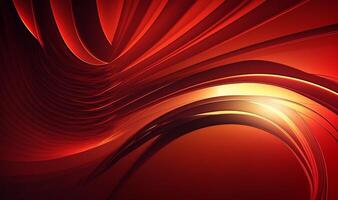 wavy red abstract background. photo