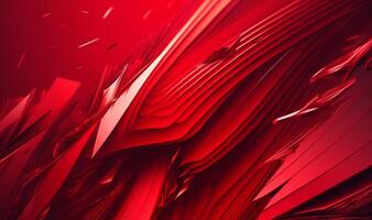 wavy red abstract background. photo