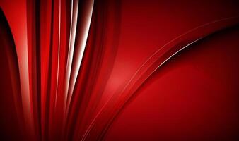 wavy red abstract background. photo