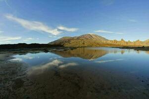 Scenic lake view photo