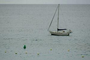 Boats on the sea photo