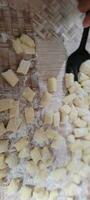 producing home made homemade gnocchi photo