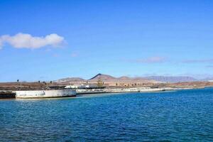 Scenic view of the shore photo