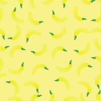 patrón de plátano sin costuras vector