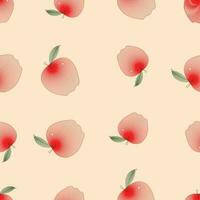 Apple Pattern Seamless vector