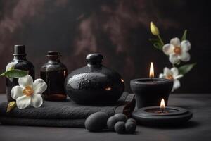 Spa composition AI Generate photo