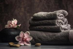 Spa composition AI Generate photo