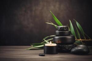 Spa composition AI Generate photo