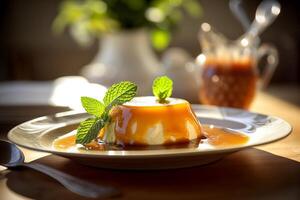 Delicious dessert AI Generate photo