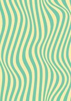 Retro groovy background. Abstract colourful and textured wavy shapes design. 60s 70s vector wallpaper illustration lines.