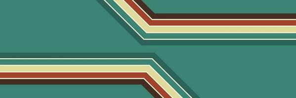 Retro vintage 70s style stripes background poster lines. shapes vector design graphic 1970s retro background. abstract stylish 70s era line frame illustration. Abstract Simple geometric wave lines