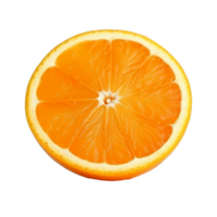 Orangen isoliert. Illustration ai generativ png