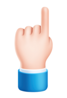 negocio mano señalando firmar símbolo icono png