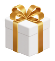 giftbox gold ribbon symbol icon png