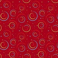 Seamless pattern, festive colorful abstract background with circles. Design for packaging, print, textile, vector