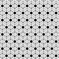 resumen sin costura repetir sagrado geométrico negro modelo. vector