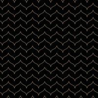 abstract seamless geometric arabic style pattern with black bg. vector